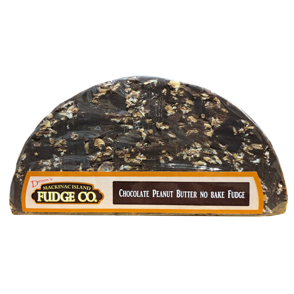 Devons Mackinac Island Fudge | Chocolate Peanut Butter No Bake 5.5oz