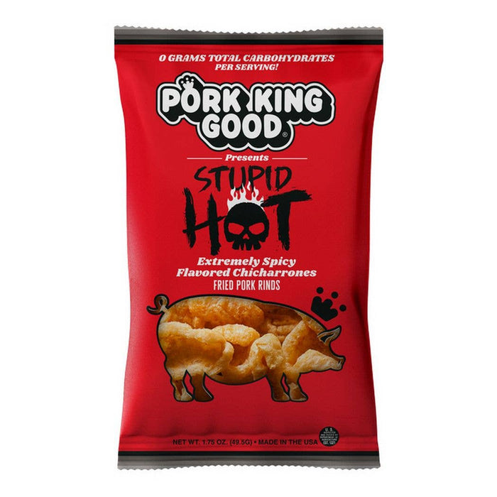 Pork King Good | Stupid Hot Pork Pork Rinds