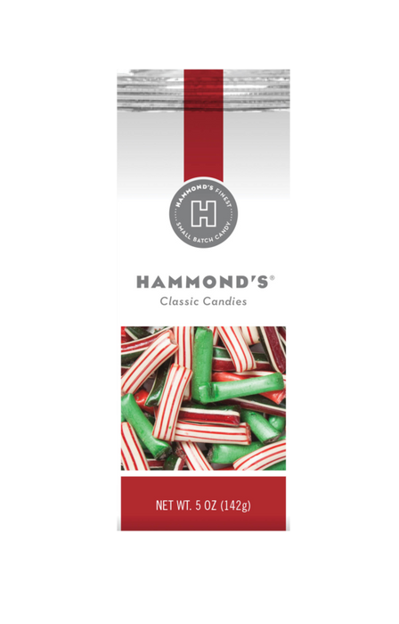 Hammond's Christmas Mix Straws Filled with Chocolate and Creme Gift Bag