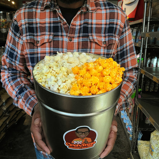 All-American Popcorn Tin