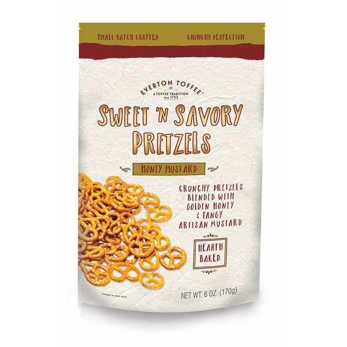 Everton Toffee | Honey Mustard Pretzels - 6 oz Bag