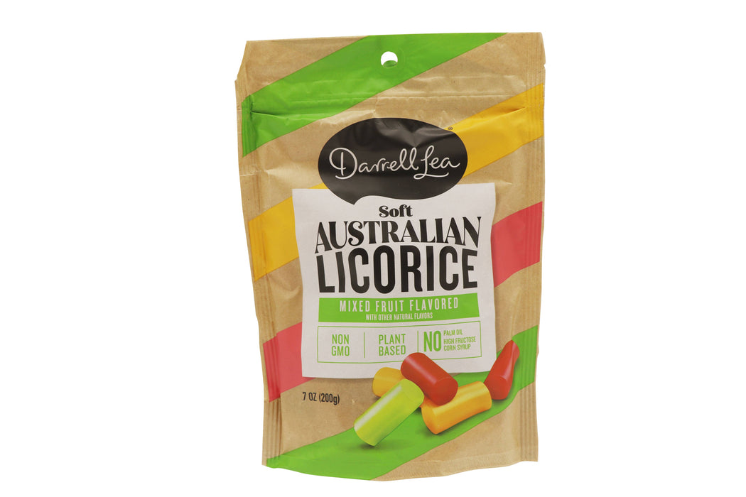 Darrell Lea Licorice, Assorted Flavors, 7oz Bags, 8 Ct Case