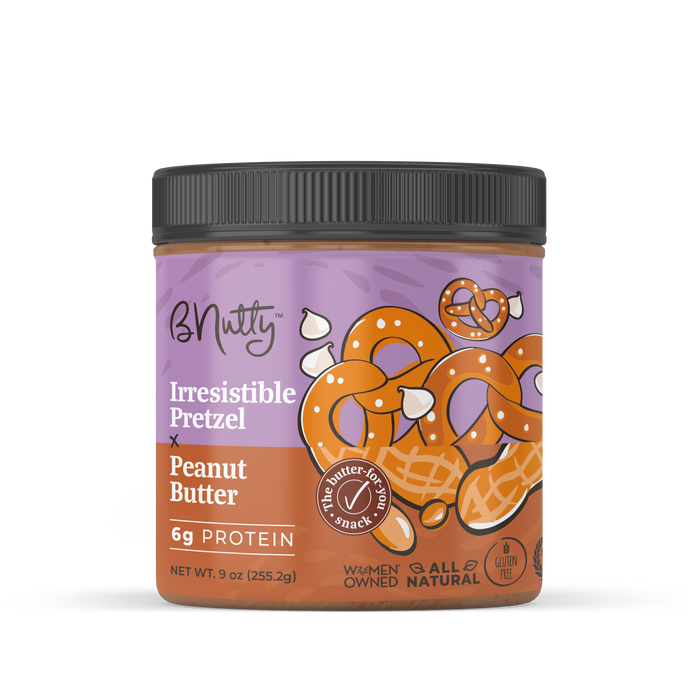 BNutty Peanut Butter | Irresistible Pretzel