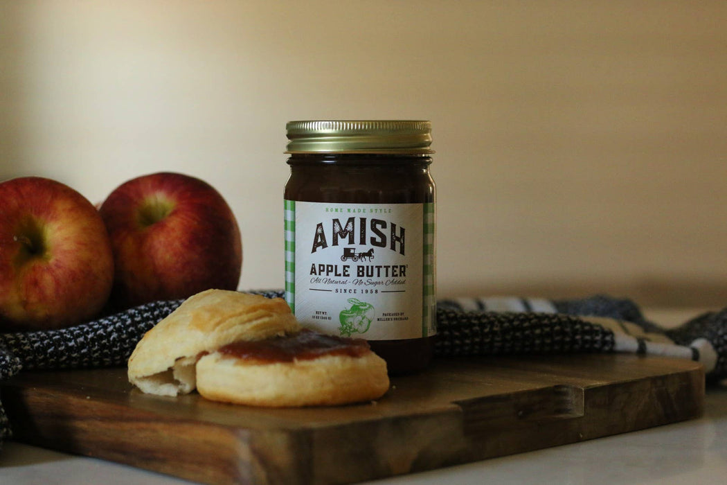 Amish Apple Butter | No Sugar Added (12 oz jar)