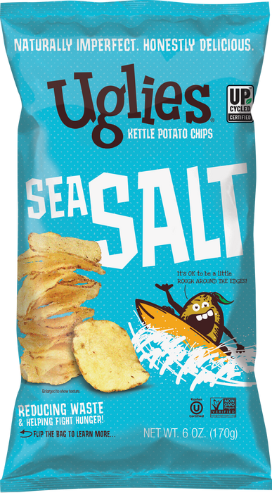 Uglies 6oz Sea Salt Kettle Cooked Potato Chips