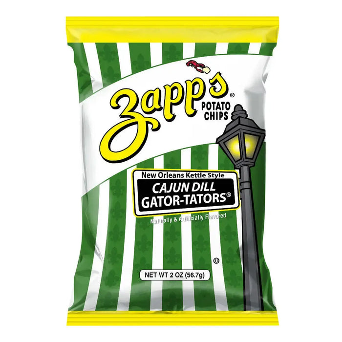 Zapp's Chips  | Cajun Dill Gator-Tator