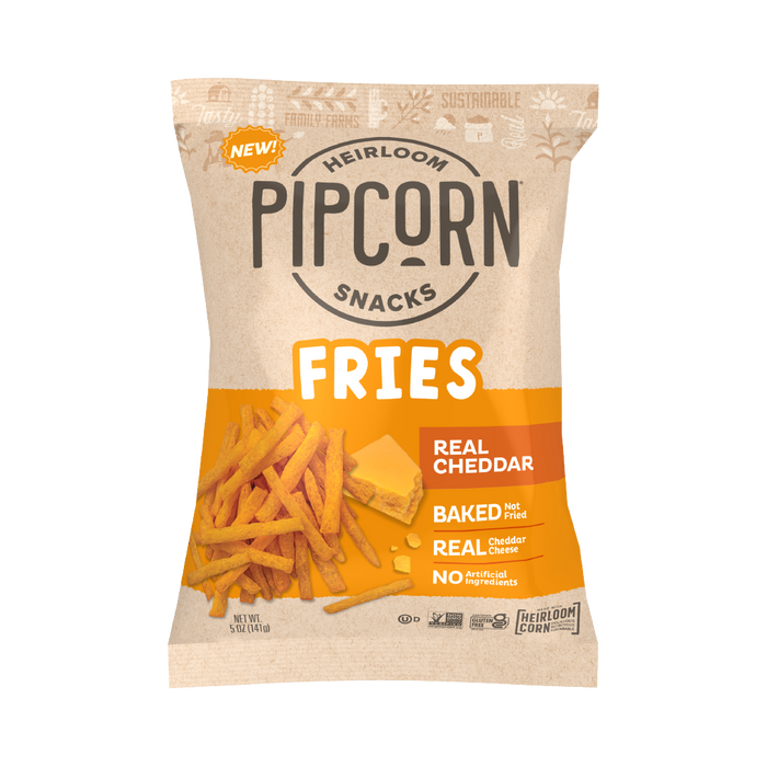 Pipcorn | Cheddar Fries, 5oz