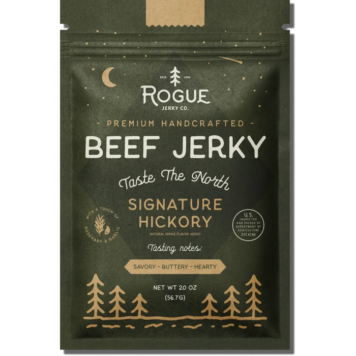 Signature Hickory Beef Jerky | Rogue Jerky Co