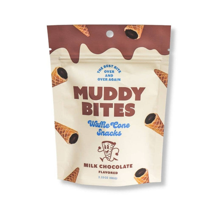 Muddy Bites Waffle Cone | Snacks Milk Chocolate