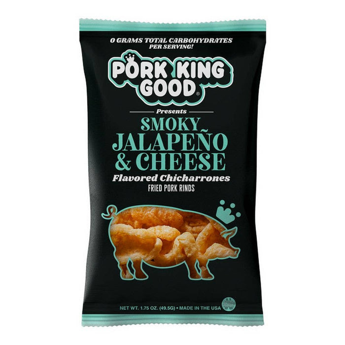 Pork King Good | Smoky Jalapeno & Cheese Pork Rinds