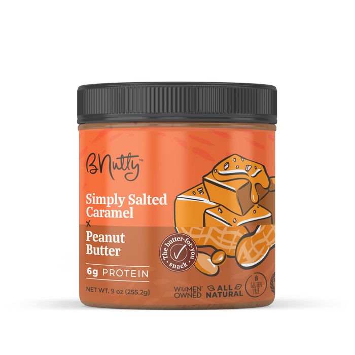 BNutty Peanut Butter | Simply Salted Caramel