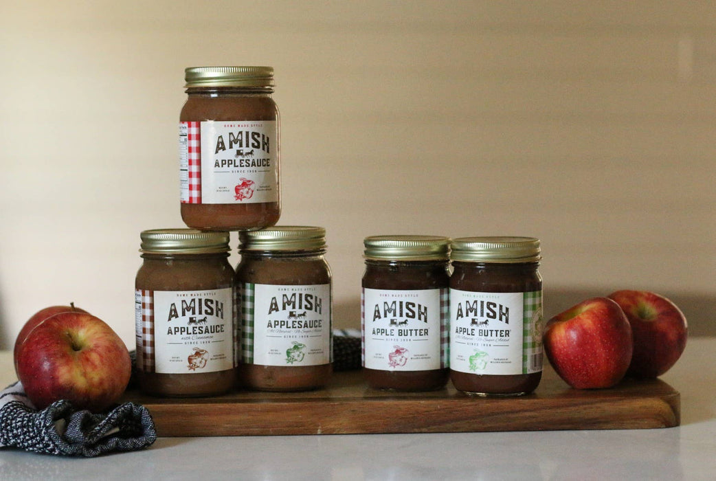 Amish Apple Butter | No Sugar Added (12 oz jar)