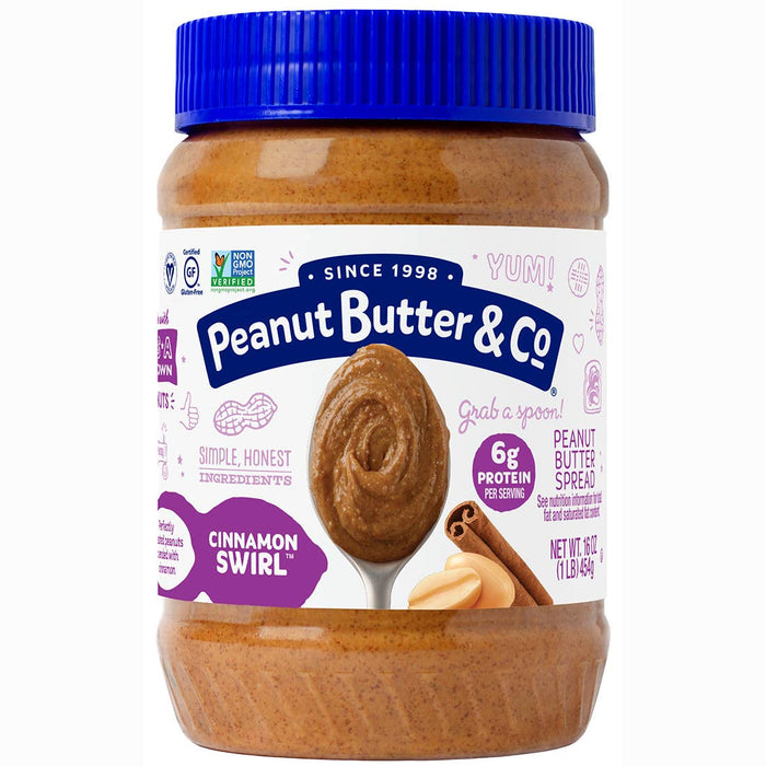 Peanut Butter & Co. | Cinnamon Swirl 16 oz