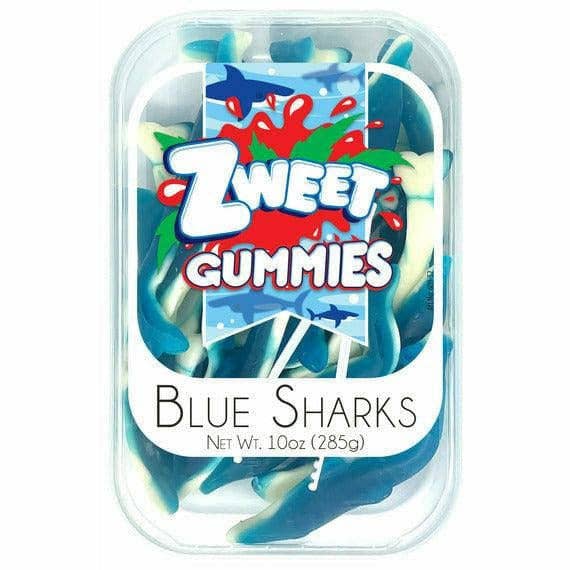 Gummy Blue Sharks | Zweet | 10 oz