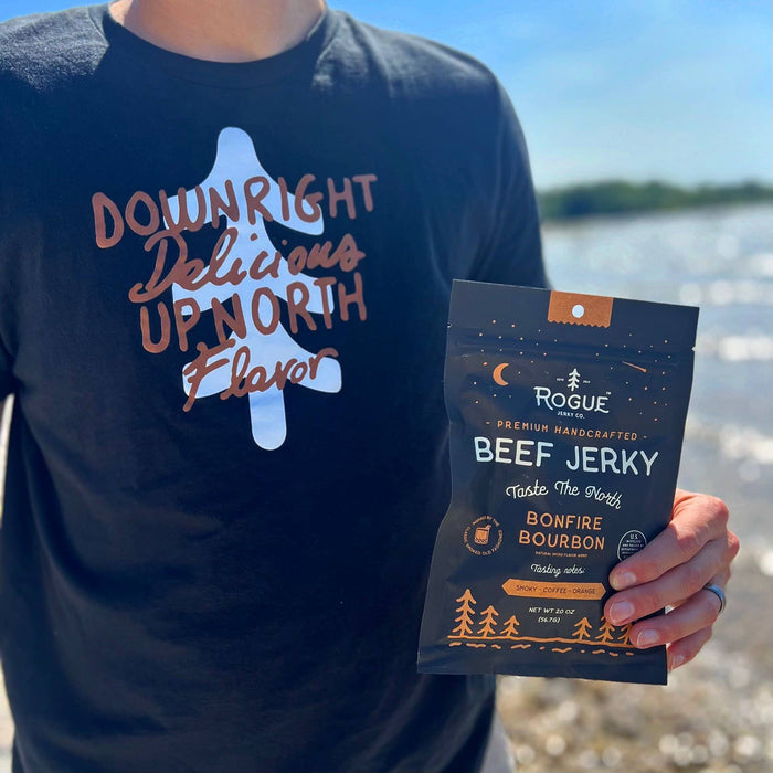 Bonfire Bourbon Beef Jerky | Rogue Jerky Co