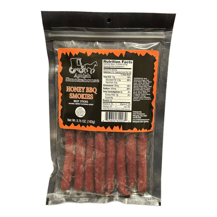 Amish Smokehouse | Honey BBQ Smokies, 5.75oz Bag