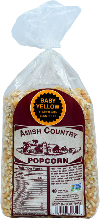 Amish Country | 2lb Bag of Baby Yellow Popcorn