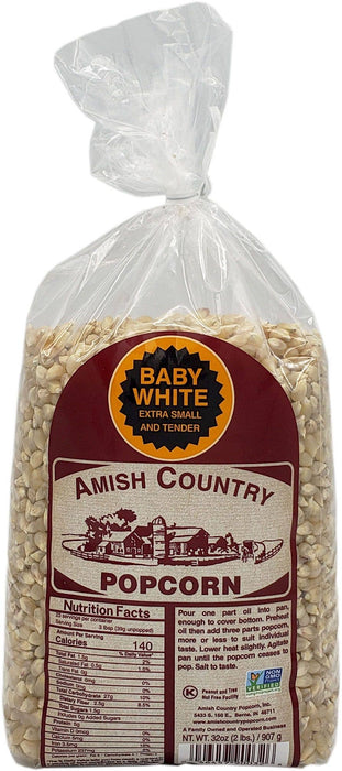 Amish Country | 2lb Bag of Baby White Popcorn