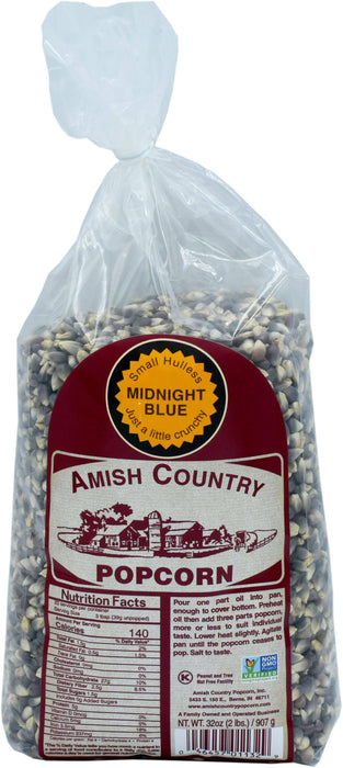 Amish Country | 2lb Bag of Midnight Blue Popcorn