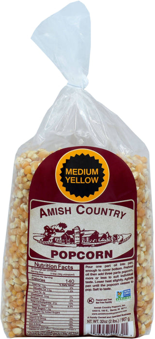 Amish Country | 2lb Bag of Medium Yellow Popcorn