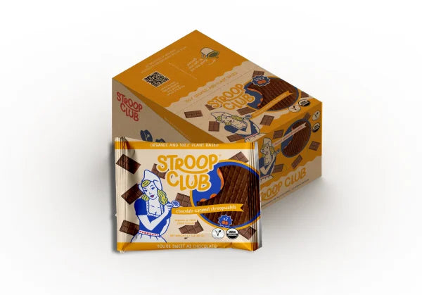 Chocolate Caramel Stroopwafel 2-pack | Stroop Club