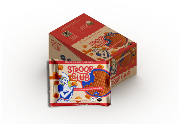 Traditional Caramel Stroopwafel 2-pack | Stroop Club